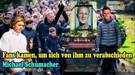 Die letzten Momente, die Fans mit Michael Schumacher bei der Beerdigung verbrachten