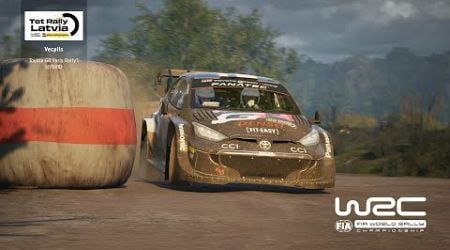 EA WRC - Rally Latvia Stage 1 &quot;Vecpils&quot; 16,3km - 2024 Toyota GR Yaris Rally1