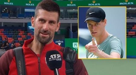 Novak Djokovic &quot;Sinner is the Best Player in the World!&quot; - Shanghai 2024