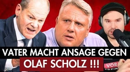 Vater macht Olaf Scholz, live bei RTL eine Ansage!