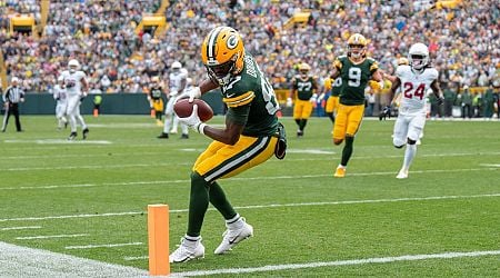 After 2-TD day, Packers' Romeo Doubs feels back to his 'regular self'