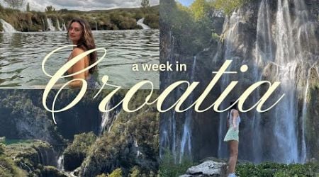 Travel Diaries: A Week in Croatia | National Parks, Old Town, Boat Day | Mary Skinner