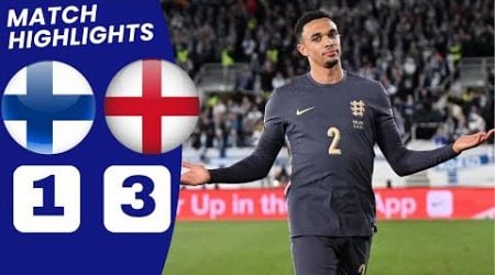 Finland vs England (1-3) HIGHLIGHTS | Grealish, Rice &amp; Arnold Goal vs Finland.