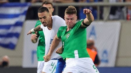 Greece punish Ireland in familiar fashion on emotional night