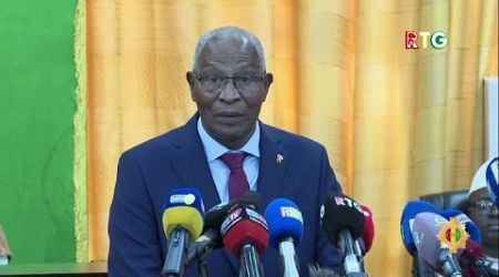 BAH OURY PM / DECLARATION DE LA POLITIQUE GENERALE DU GOUVERNEMENT AU CNT. RTG GUINEE 224