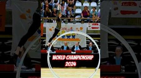 World Championships 2024 in #Gymwheel Woman Straight Line Finals Kira Homeyer