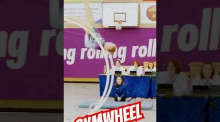 German Championships 2023 in #Gymwheel Jennifer Koy #gymnastice #sports #acrobatics