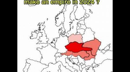 What if Czech want to make an empire in 2024 ? #mapper #europe #mapping #country