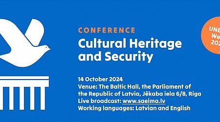 LIVESTREAM: 'Cultural Heritage and Security' conference