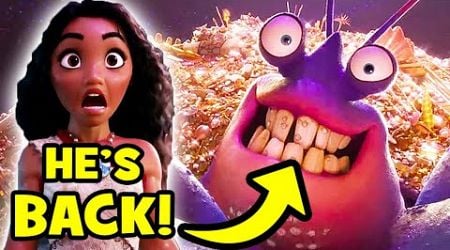 Disney Is Bringing Back TAMATOA For MOANA 2?!