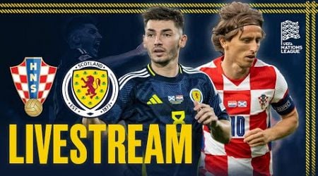 LIVE | Croatia v Scotland | 2024 UEFA Nations League | Scotland National Team