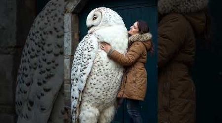 Giant pet owl discovered in Norway #owl #norway #animal