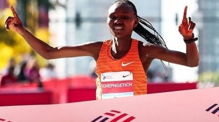 BREAKING NEWS!! :RUTH CHEPNGETICH HAS SMASHED THE WORLD RECORD IN CHICAGO.#athletics