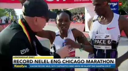 RUTH CHEPNGETICH SETS NEW CHICAGO MARATHON RECORD