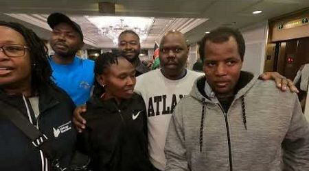 RUTH CHEPNGETICH EMBRACED BY KENYANS IN CHICAGO AFTER WORLD RECORD TIME