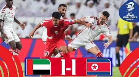 Sharing points | United Arab Emirates - DPR Korea | Highlights | #AsianQualifiers - Road To 26