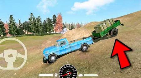 Offroad Masters 4x4 Simulator: Can a Classic Pickup Survive Rivers, Mud, and Heavy Cargo?