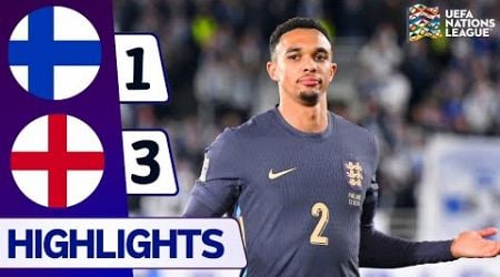 England vs Finland 3-1 Highlights &amp; All Goals 2024 HD