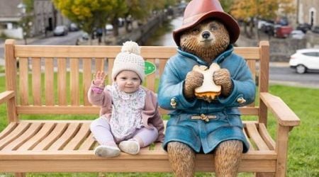 Excitement in Mayo as famous Paddington Bear statue unveiled in Westport 