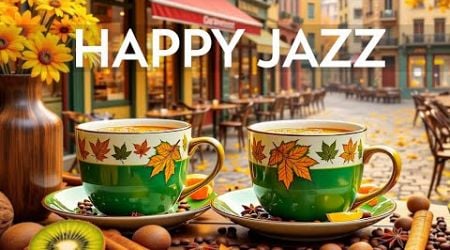 Happy Jazz Music &amp; October Bossa Nova instrumental ~ Sweet Coffee Jazz for Studying,Working,Morning