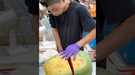 Giant Watermelon Juice That You Must Try in Taiwan