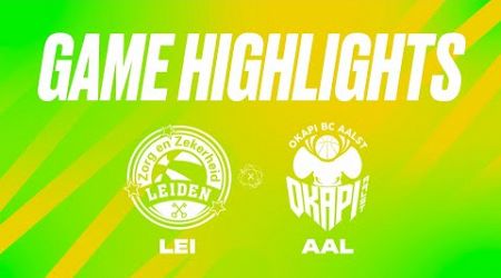 Zz Leiden vs. Okapi Aalst - Game Highlights