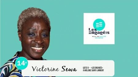 VICTORINE SEWA - Candidate 14 sur la liste 8 (Woluwe Saint-Lambert)