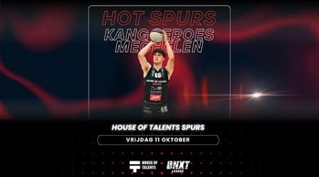 House of Talents Kortrijk Spurs vs Kangoeroes Basket Mechelen Game Highlights