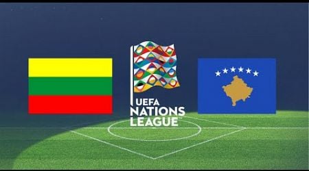 Lithuania vs Kosovo Highlights | UEFA Nations League 2024