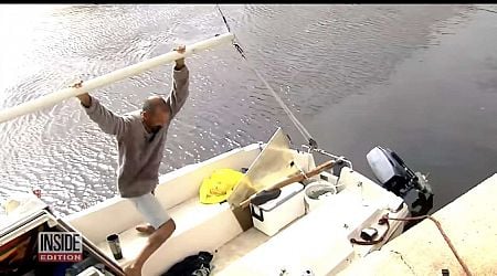 Have You Seen This? One-legged Florida man outlasts Hurricane Milton on his boat