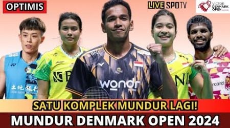 PEMAIN MUNDUR DARI DENMARK OPEN 2024 #denmarkopen2024