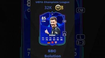 Will Angelo Stiller 85 SBC Help You Reach the Champions League Final?