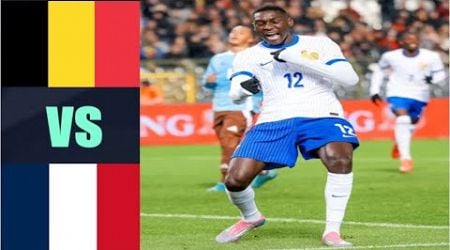 Belgien vs. Frankreich 1-2 Highlights | Gruppenspiel der UEFA Nations League 2024