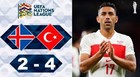 Iceland vs Turkey 2-4 Highlights Goals | Nations League 2024