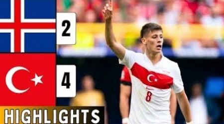 lceland Vs Turkey 2-4 | EXTENDED HIGHLIGHTS | UEFA Nations League | Arda Guler Goal