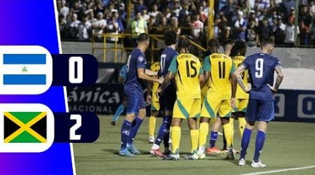 NICARAGUA PIERDE 2 - 0 ANTE JAMAICA POR LA CONCACAF NATIONS LEAGUE | REY DEPORTIVO