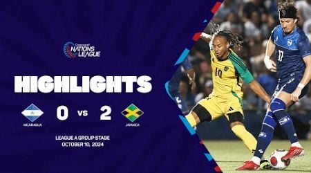 Nicaragua vs Jamaica | 2024/25 Concacaf Nations League | Group Stage