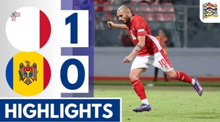 Malta vs Moldova (1-0) HIGHLIGHTS || UEFA Nations League 2024!