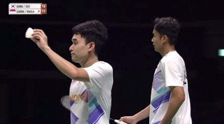 Tundukkan Christopher/Mattew, Leo/Bagas Jadi Wakil Pertama ke Babak 16 Besar Denmark Open 2024