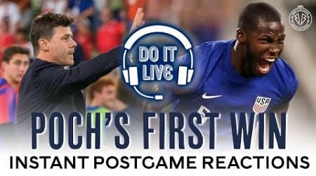 USMNT vs. Panama Instant Postgame Reactions - Pochettino earns first win | Do It Live!