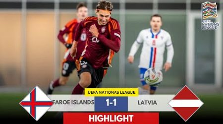 Faroe Islands 1-1 Latvia | UEFA Nations League 2025 | Group C4 Thriller