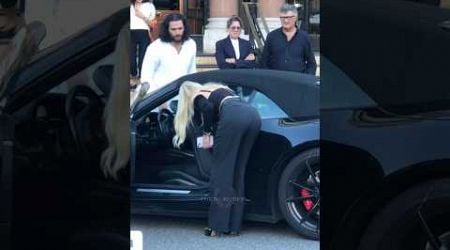 Gorgeous billionaire woman getting out her Porsche at Hotel Paris #monaco #luxury #lifestyle #fyp