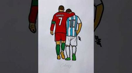 CR7 e Messi the GOATS #messi #cristianoronaldo #cr7 #portugal #argentina #futbol #futebol #football