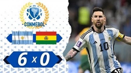 Argentine vs Bolivie 6-0 FAITS SAILLANTS | Coupe du Monde de la FIFA 2026