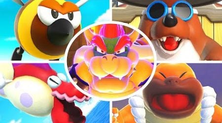 Super Mario Party Jamboree - All Bosses (No Damage)