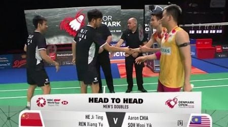 FANTASTIC! Aron/Woo Yik vs He Ji Ting/Ren Xiang Yu | Denmark Open badminton (Throwback)