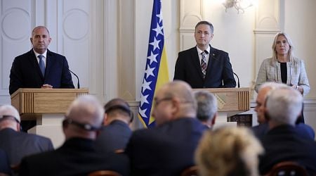 President Radev in Sarajevo Praises Bosnia's Efforts on Its Path to EU Integration