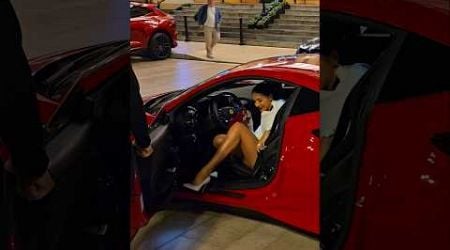 Billionaire Lady Boss enjoying her Ferrari in Monaco Casino #monaco#billionaire#luxury#ifestyle#life