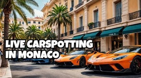 MONACO SATURDAY NIGHT LIVE CARSPOTTING - CRAZIEST SUPERCARS OF 2024