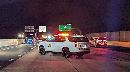 Man changing tire killed by car on I-15